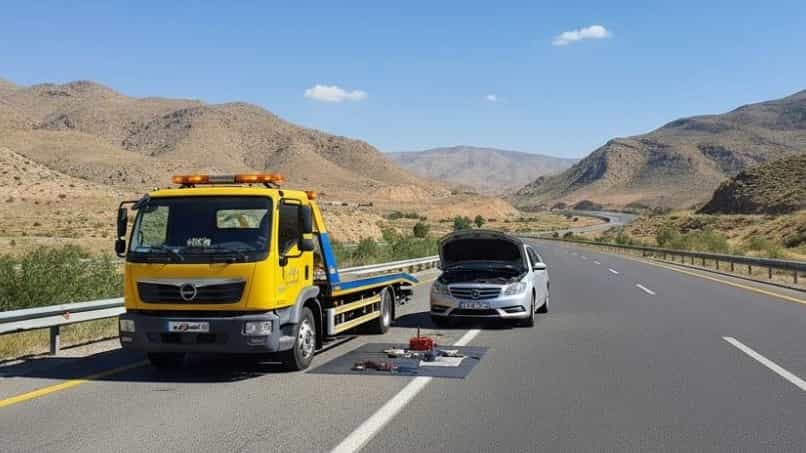 نزدیک ترین امداد خودرو جاده کرج قزوین